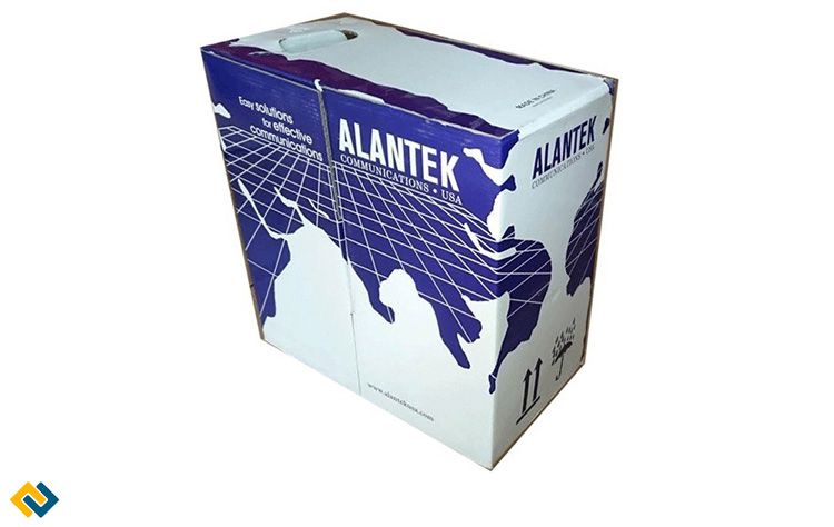 Cáp mạng cat5e FTP Alantek, Cáp mạng cat5e FTP Alantek chính hãng 100% 301-10F08E-03GY